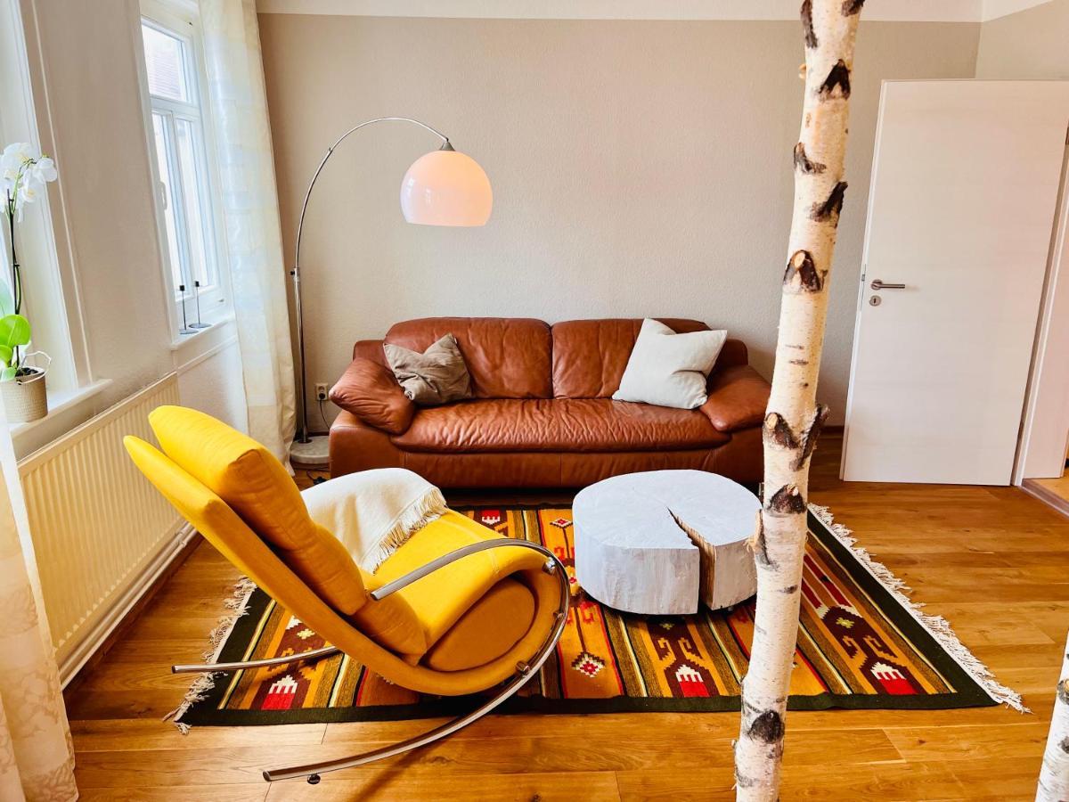 Kuschelige Helle Ferienwohnung Gotha Exterior foto