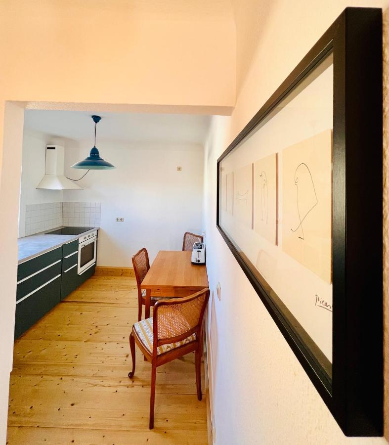 Kuschelige Helle Ferienwohnung Gotha Exterior foto