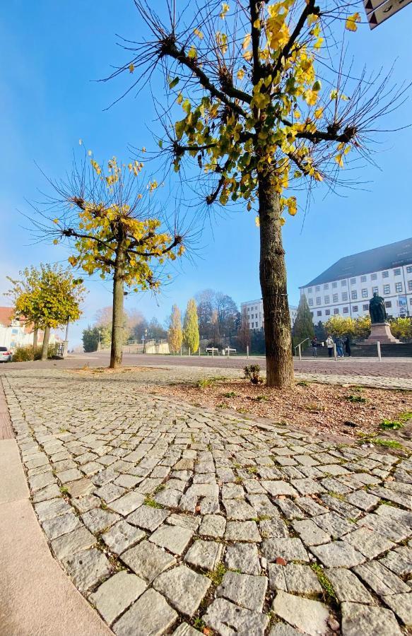 Kuschelige Helle Ferienwohnung Gotha Exterior foto
